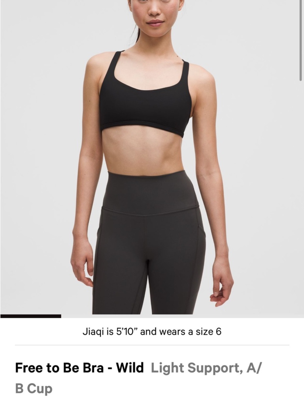 Lululemon Free to be Bra Wild - Light Support